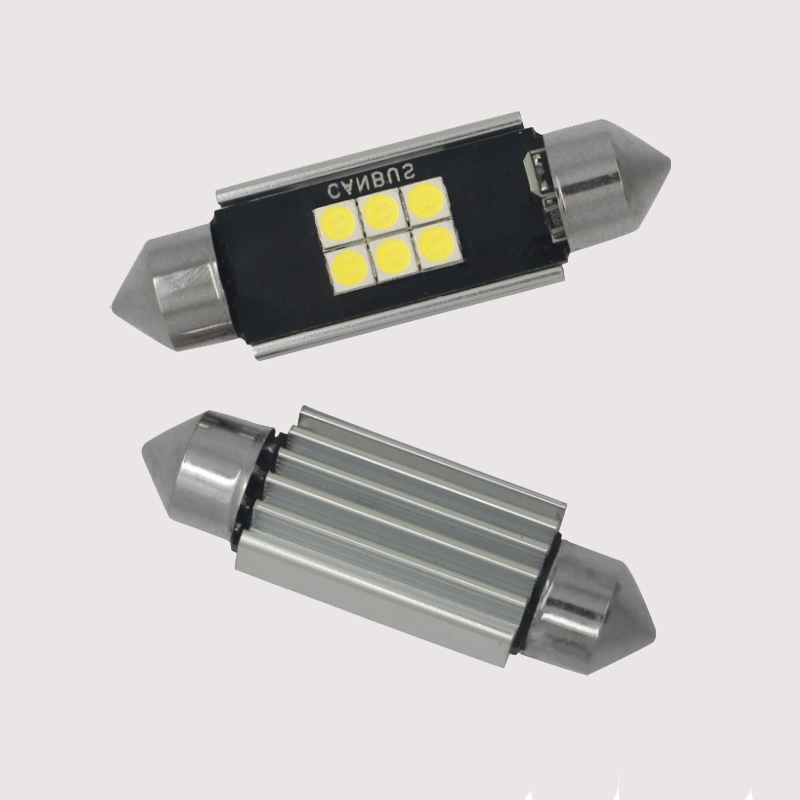 Νέο Super φωτεινό CANBUS 3030 6smd C5W Festoon 31mm 36mm 39mm 42mm οδήγησε φως